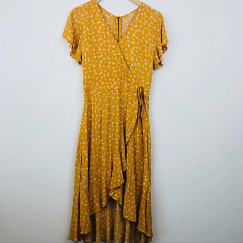 🌿 Yellow  Boho Dress 🌿